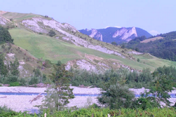 il fiume panaro all'altezza si marano