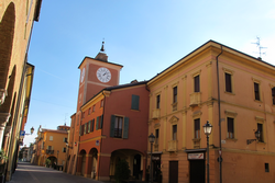 la via emilia a rubiera