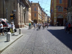 arrivo della carovana