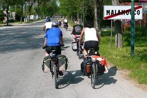 arrivo a malamocco - lido di venezia