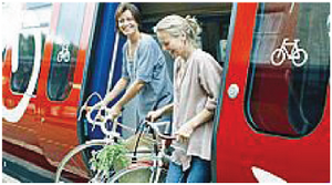 treno più bici, accoppiata felice