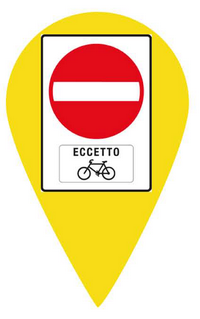 eccetto bici. in tutta europa funziona così