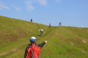 scuola MTB ai laghetti di Campogalliano