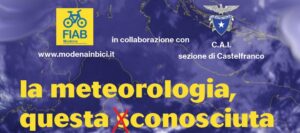 La meteorologia, questa (s)conosciuta @ Modena