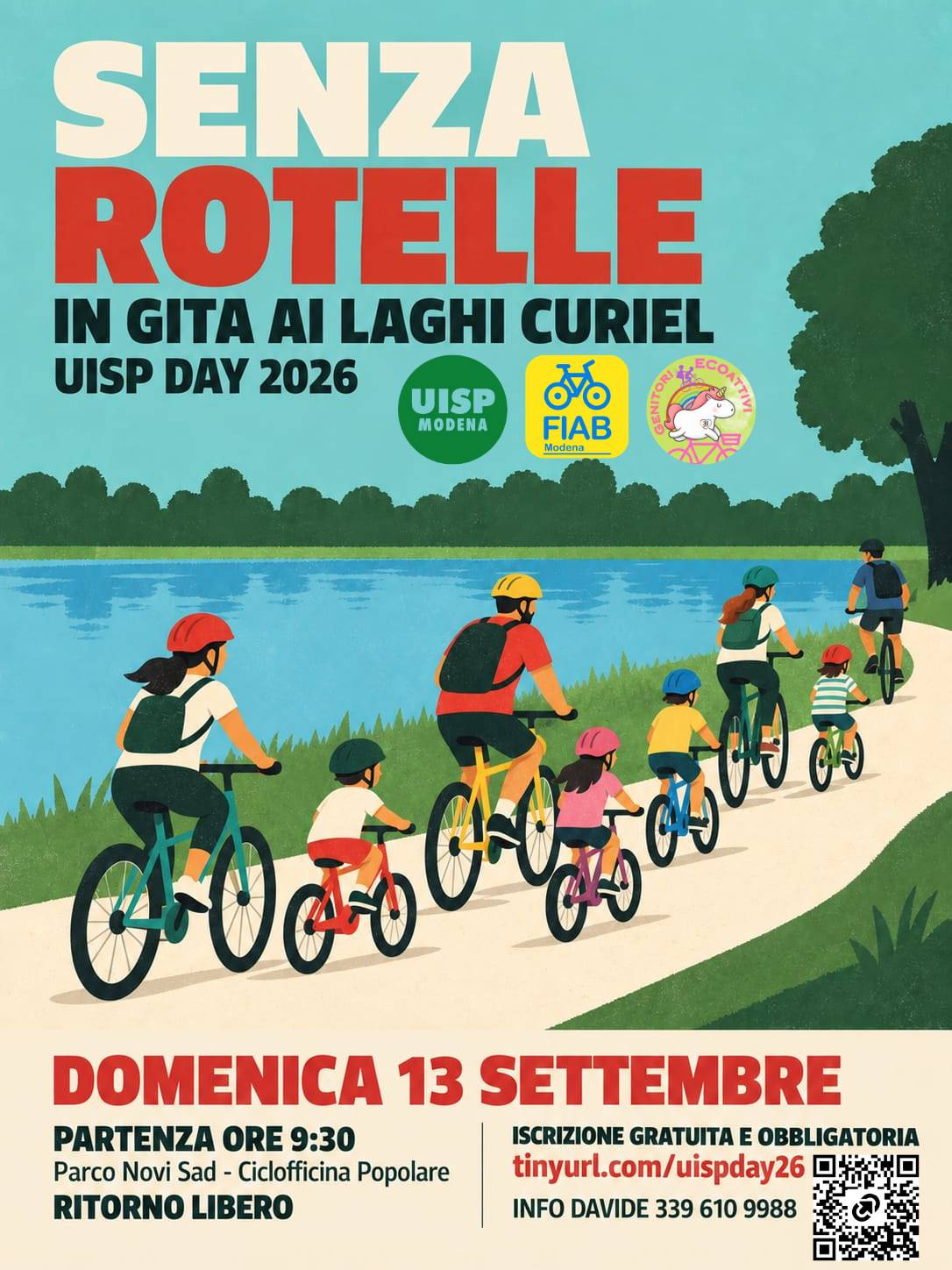 Senza Rotelle in gita ai laghi Curiel - UISPday2026 @ Laghi Curiel